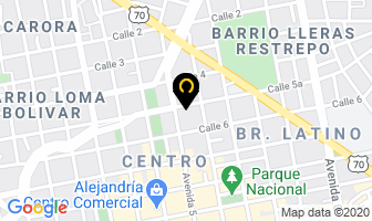 Mapa de Surti Paopan en Cúcuta