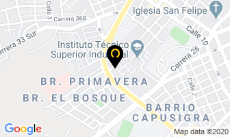 Mapa de Surticarnes Panamericana en Pasto