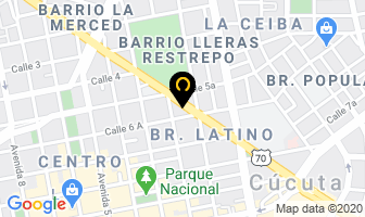 Mapa de Surticascos Dayana en Cúcuta