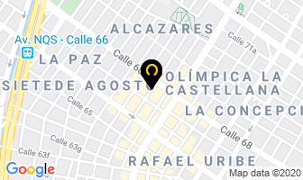 Mapa de Surticherokee Y Dodge en Bogotá D.C