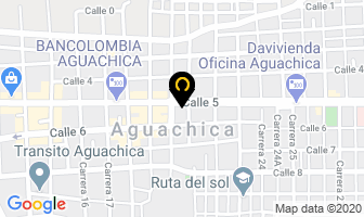 Mapa de Surtidema Ltda. en Aguachica