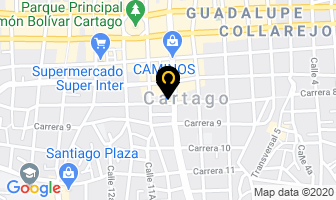 Mapa de Surtidor Industrial en Cartago