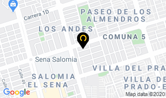 Mapa de Surtidor Industrial Ltda. en Cali