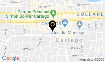 Mapa de Surtidor Industrial Ltda. en Cartago