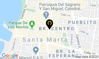 Mapa de Surtidora De Confecciones en Santa Marta