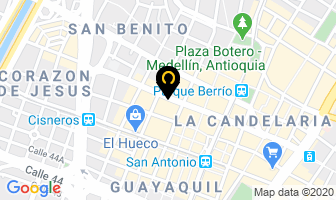 Mapa de Surtidora De Confecciones Rafza en Medellín