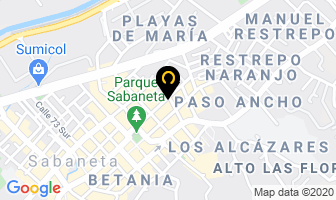 Mapa de Surtidora La Colonia en Sabaneta