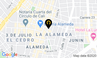 Mapa de Surtifamiliar en Cali