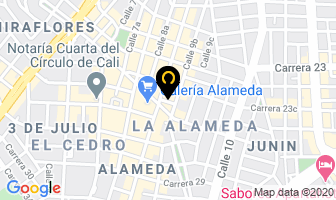 Mapa de Surtiflores De Alameda en Cali