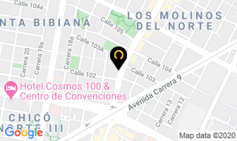 Mapa de Surtifruver en Bogotá D.C