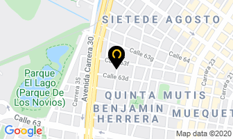 Mapa de Surtigatos E.u. en Bogotá D.C