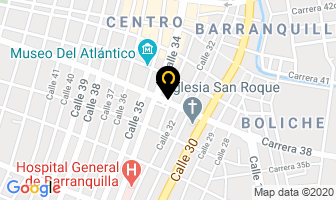 Mapa de Surtimaq Tornillería E.u. en Barranquilla