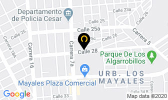 Mapa de Surtimarmoles Y Granitos Santafé en Valledupar