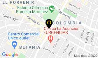 Mapa de Surtioficinas S.a.s. en Barranquilla