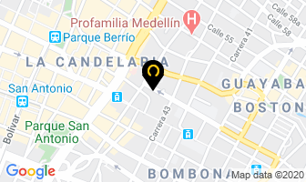 Mapa de Surtiopticas Gir'bro Ltda. en Medellín