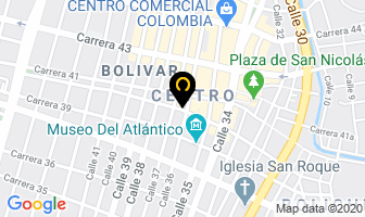 Mapa de Surtiradio en Barranquilla
