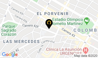 Mapa de Surtisalud De La Costa Ltda en Barranquilla