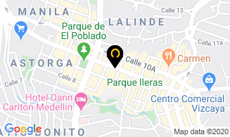 Mapa de Surtitodo La 10 en Medellín