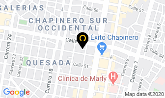 Mapa de Susalud Ortopedica en Bogotá D.C