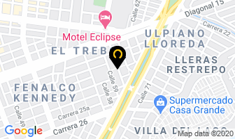 Mapa de Suservidor Del Valle E.a.t. en Cali