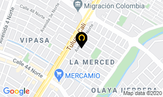 Mapa de Sushi & Salads en Cali