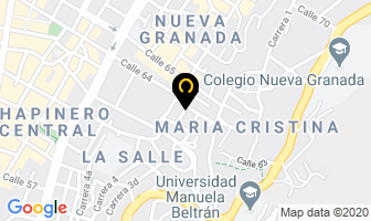 Mapa de Sushi Town en Bogotá D.C