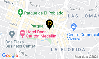 Mapa de Sushi World en Medellín