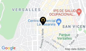 Mapa de Susuki Super Store en Cali