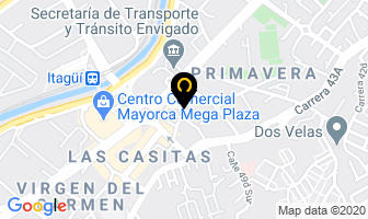 Mapa de Sutrak Ltda en Medellín