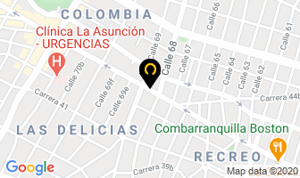 Mapa de Suzuki en Barranquilla
