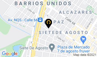 Mapa de Suzuki Automotriz en Bogotá D.C