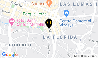 Mapa de Sweat en Medellín