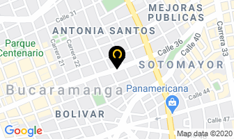 Mapa de Sweet Relax en Bucaramanga