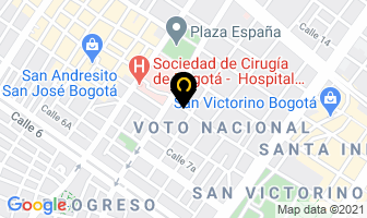 Mapa de Syh Ingenieros Sas en Bogotá D.C
