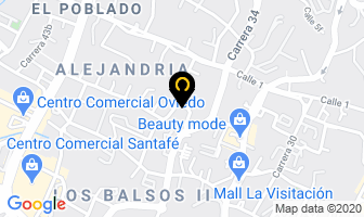 Mapa de Syma Spa en Medellín