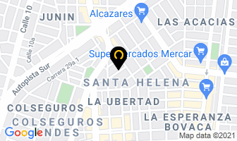 Mapa de Symaa Ingeniería en Cali