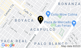 Mapa de Sys Arquitec Cocinas en Bogotá D.C