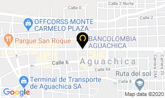 Mapa de System Center en Aguachica