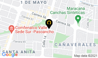 Mapa de T - Shirt Black en Cali