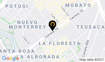 Mapa de T-uno Colombia Ltda. en Bogotá D.C