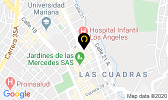 Mapa de Tabalo´s Pizza D´cuadro en Pasto