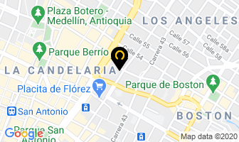 Mapa de Tabena Oro Solido en Medellín