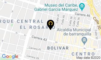 Mapa de Taberna Central en Barranquilla
