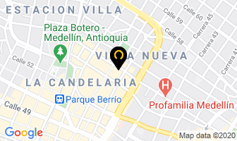 Mapa de Taberna El Café Del Parque en Medellín