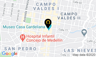 Mapa de Taberna Epoca's en Medellín