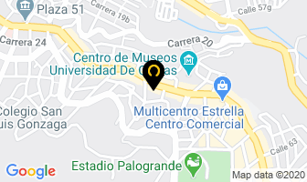 Mapa de Taberna La Bohemia en Manizales