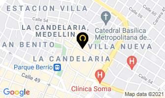 Mapa de Taberna Maracaibo en Medellín