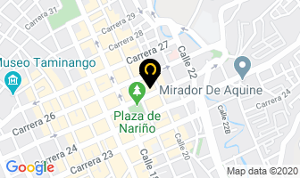 Mapa de Taberna Pizzería Así Es México en Pasto