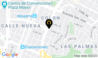 Mapa de Taberna San Sebastián Bar en Medellín
