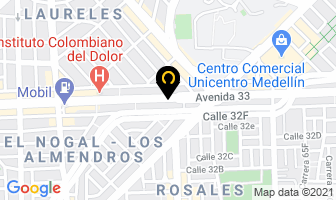 Mapa de Taberna Santos en Medellín